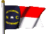 Flagge North Carolina