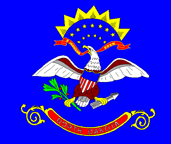 Flagge Nord Dakota