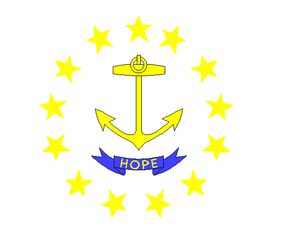 Flagge Rhode Island