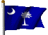 Flagge S&uuml;d Carolina
