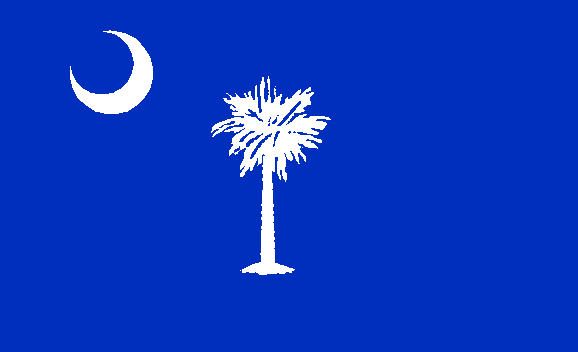 Flagge S&uuml;d Carolina
