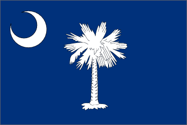 Flagge S&uuml;d Carolina