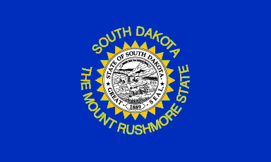 Flagge S&uuml;d Dakota