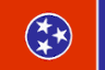 Flagge Tennesse