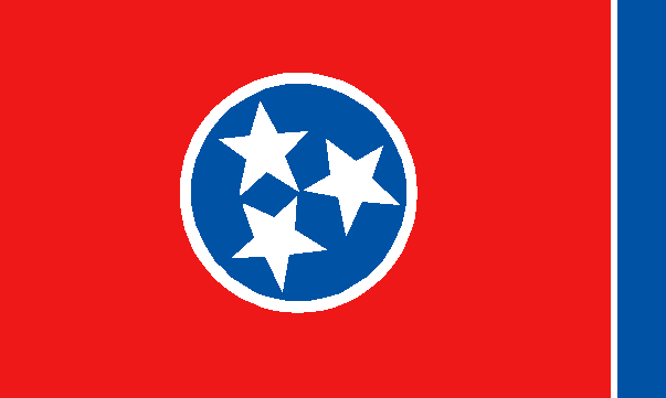 Flagge Tennesse