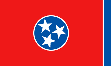 Flagge Tennesse