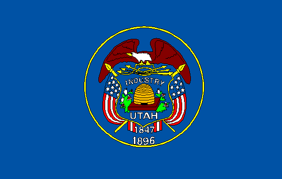 Flagge Utah