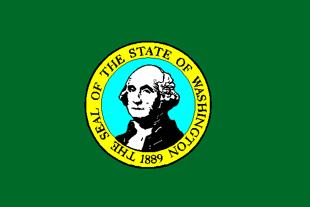 Flagge Washington
