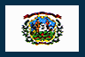 Flagge West Virginia