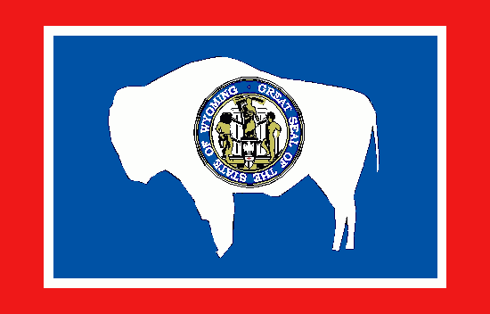 Flagge Wyoming